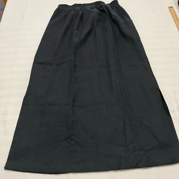 Krakerz 100% Linen Maxi Skirt Size L - Picture 10 of 11